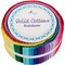 ThreadArt Jelly Roll Fabric Strips for Quilting, Crafting, and Sewing, 40 Precut Fabric Strips in Solids and Prints, Premium Cotton for Quilts, Crafts, Rugs, Blankets, Clothing and More